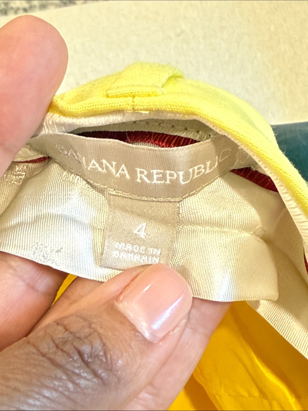 Banana Republic Bright Yellow Women's Dress